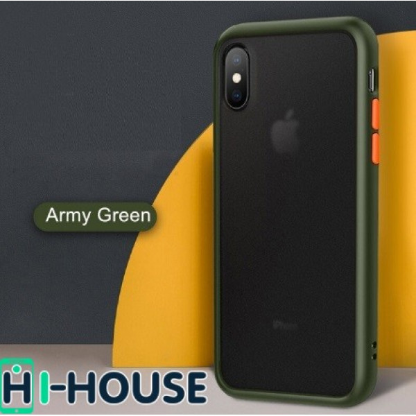 Чехол Gingle Series Case на iPhone Xs Max (Green Orange)