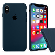 Чохол Silicone Case Full для iPhone XS Max (Forest Green)