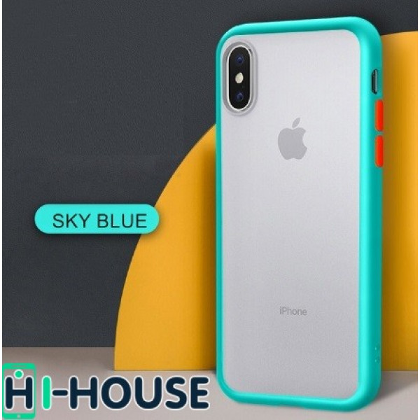 Чохол Gingle Series Case на iPhone Xs Max (Light Blue Orange)