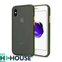 Чехол Gingle Series Case на iPhone Xs Max (Green Red)