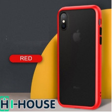 Чехол Gingle Series Case на iPhone Xs Max (Red Black)