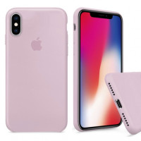 Чехол Silicone Case Full для iPhone XS Max (Pink Sand)