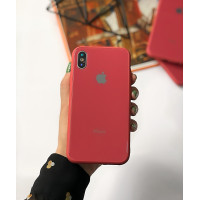 Чохол Glass Pastel color Logo для iPhone XS Max (Camellia)