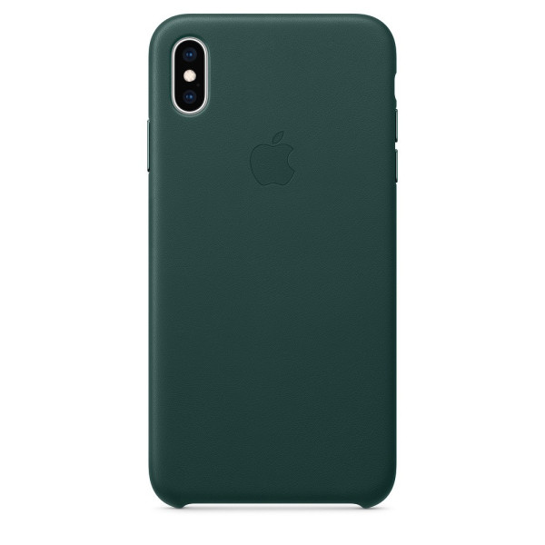 Чехол Good Leather Case для iPhone XS Max (Forest Green)