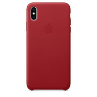 Чехол Good Leather Case для iPhone XS / X (Red)