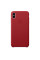 Чехол Good Leather Case для iPhone XS / X (Red)