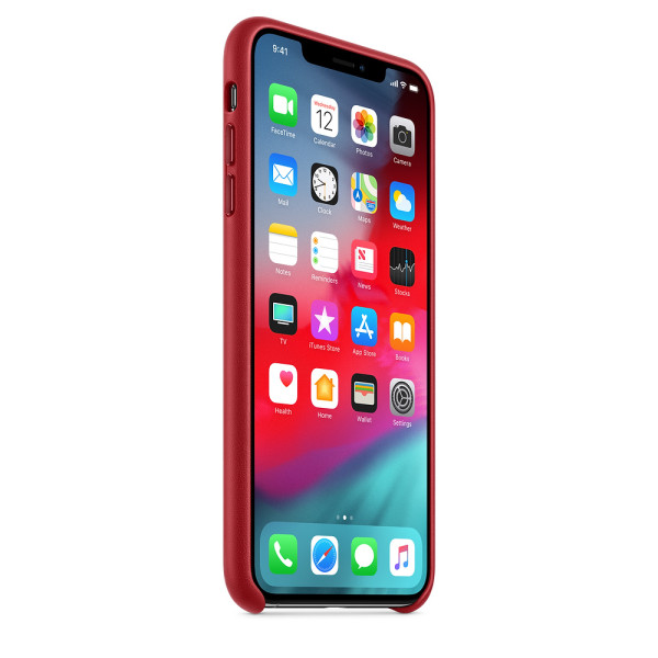 Чехол Good Leather Case для iPhone XS / X (Red)