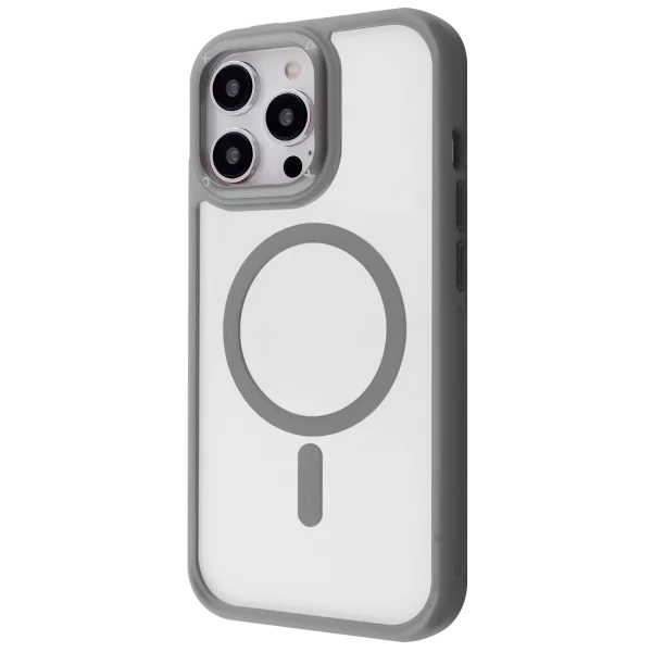 Чохол для iPhone 15 Pro Proove Clear Essence Case with Magnetic Ring (Gray)