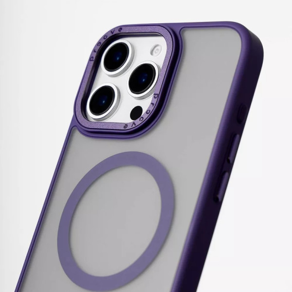 Чехол для iPhone 15 Pro Proove Mainstay Case with Magnetic Ring (Gray)