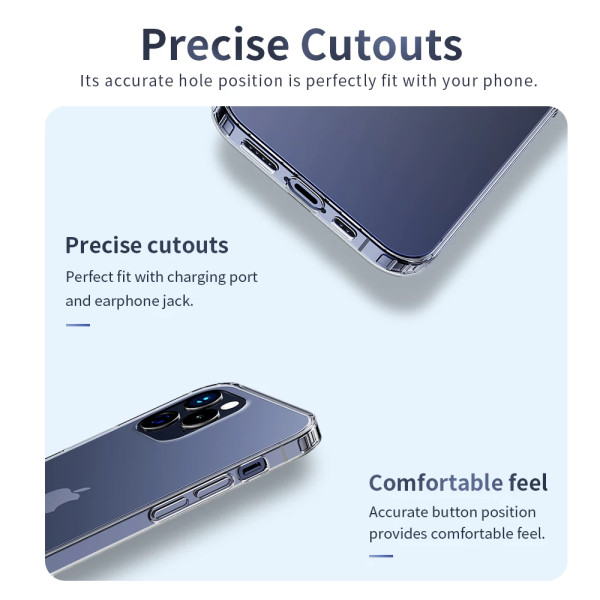 Чехол для iPhone 12 mini 5.4" Rock Pure Series (Transparent)