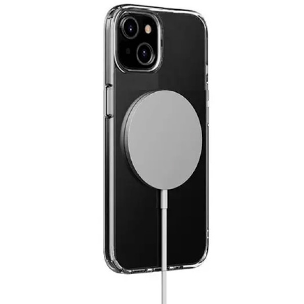 Чохол для iPhone 14 Rock Pure Series Protection + MagSafe (Transparent) (RPC3053)