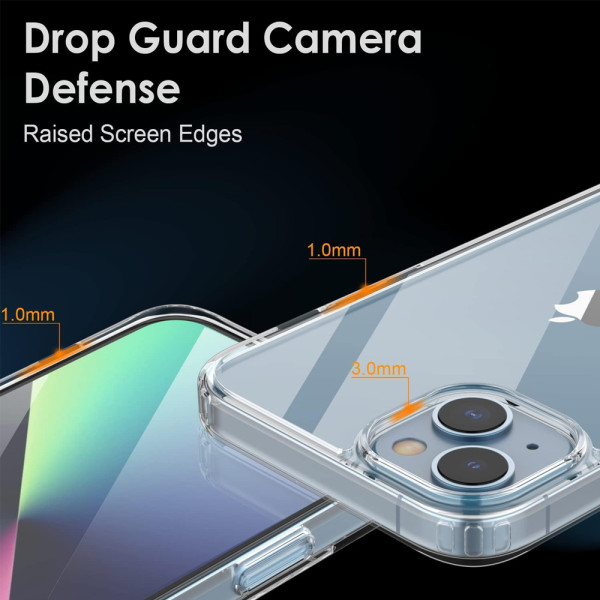 Чехол для iPhone 15 Rock Pure series (Transparent) (RPC3228)