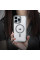 Чохол для iPhone 15 Rock Guard Clear with Magnetic (Black)