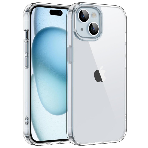 Чехол для iPhone 15 Plus Rock Pure Series Protection (Transparent) (RPC3229)