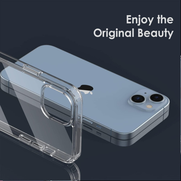 Чехол для iPhone 15 Plus Rock Pure Series Protection (Transparent) (RPC3229)