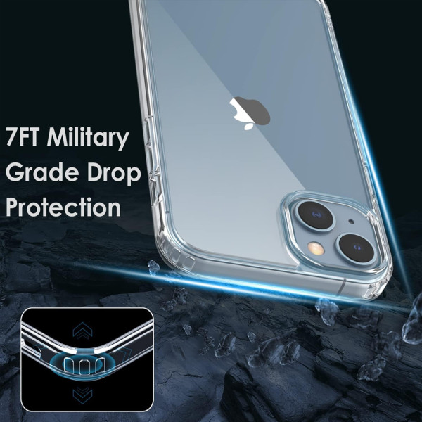 Чехол для iPhone 15 Plus Rock Pure Series Protection (Transparent) (RPC3229)