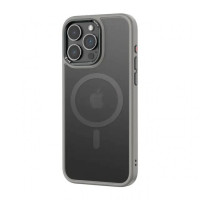 Чохол для iPhone 15 Pro ROCK Metal-Lens Shield with Magnetic (Titanium Gray)