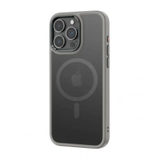Чехол для iPhone 15 Pro ROCK Metal-Lens Shield with Magnetic (Titanium Gray)
