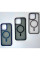 Чехол для iPhone 15 Pro ROCK Metal-Lens Shield with Magnetic (Titanium Gray)
