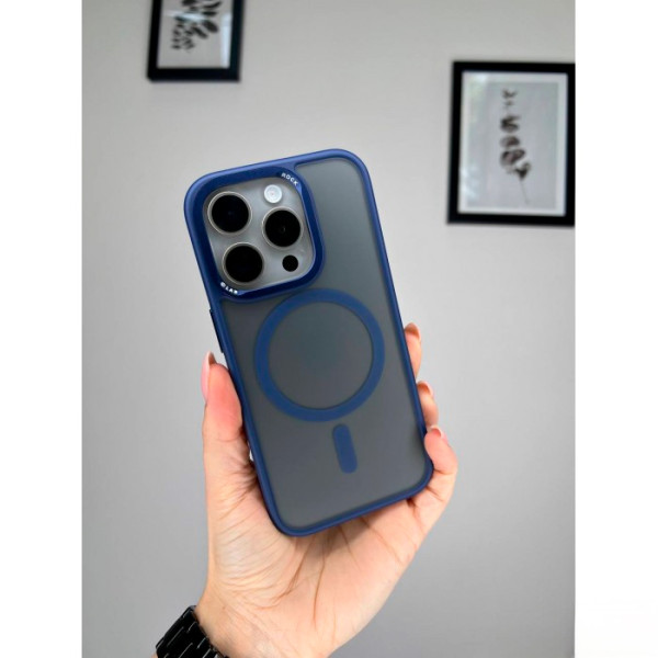 Чехол для iPhone 15 Pro ROCK Metal-Lens Shield with Magnetic (Titanium Gray)