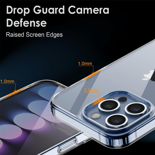 Чохол для iPhone 15 Pro Rock Pure Series Protection (Transparent) (RPC3230)