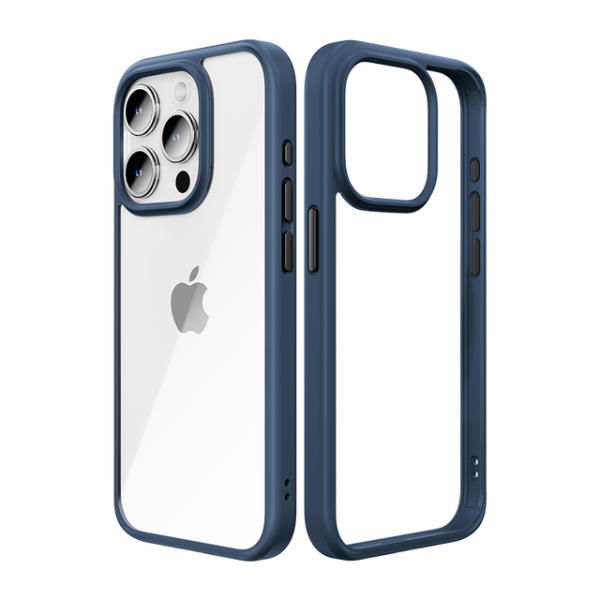 Чохол для iPhone 15 Pro Max Rock Guard Series Clear (Blue)