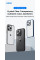 Чохол для iPhone 15 Pro Max Rock Guard Series Clear (Blue)