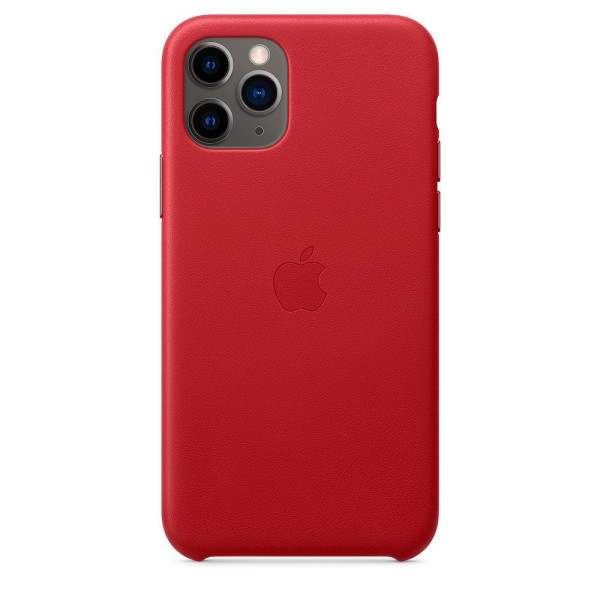 Чехол Good Leather Case iPhone 11 Pro Max (Red)