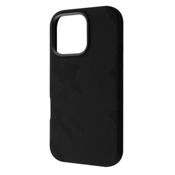 Чехол WAVE Khaki Case with Magnetic Ring iPhone 16 Pro Max (чёрный)