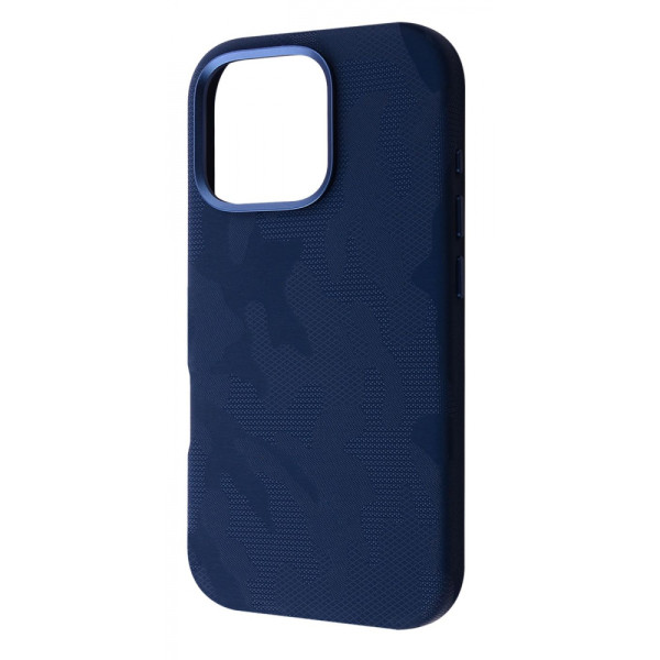 Чехол WAVE Khaki Case with Magnetic Ring iPhone 16 Pro Max (темно-синий)