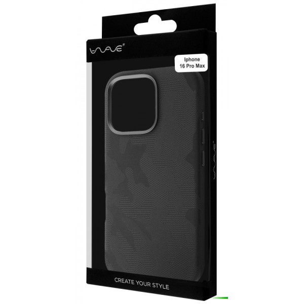 Чехол WAVE Khaki Case with Magnetic Ring iPhone 16 Pro Max (темно-синий)