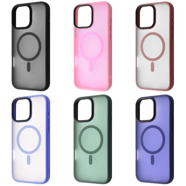 Чохол WAVE Matte Insane Case with Magnetic Ring iPhone 16 Pro Max (зелёный)