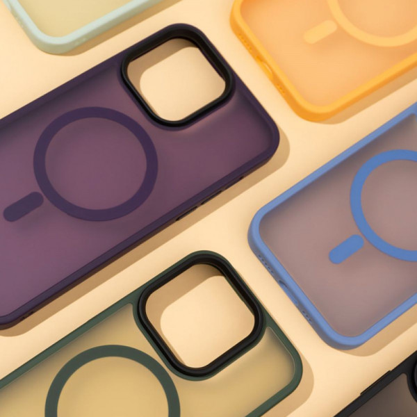 Чохол WAVE Matte Insane Case with Magnetic Ring iPhone 16 Pro Max (зелёный)