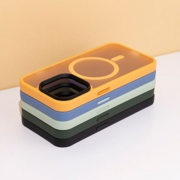 Чохол WAVE Matte Insane Case with Magnetic Ring iPhone 16 Pro Max (зелёный)
