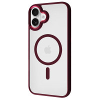 Чехол WAVE Ardor Case with Magnetic Ring iPhone 16 (бордовый)