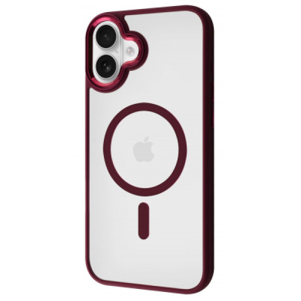 Чехол WAVE Ardor Case with Magnetic Ring iPhone 16 (бордовый)