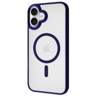Чехол WAVE Ardor Case with Magnetic Ring iPhone 16 (темно-синий)