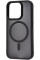 Чeхол для iPhone 15 Pro WAVE Matte Insane Case with MagSafe (Black)
