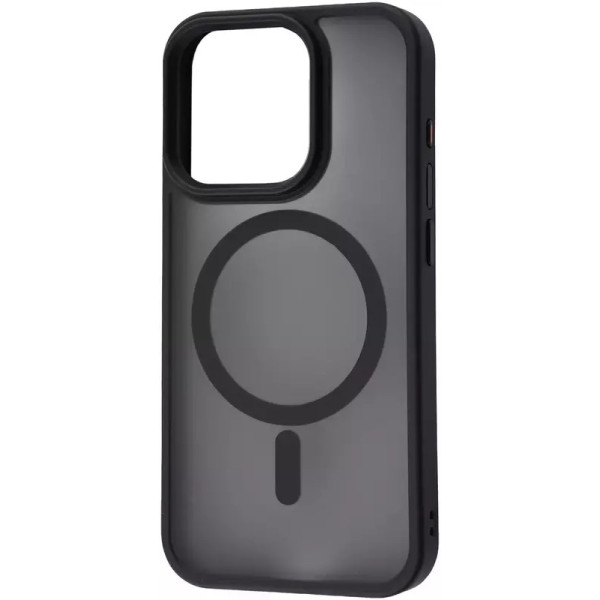 Чeхол для iPhone 15 Pro WAVE Matte Insane Case with MagSafe (Black)
