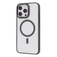 Чeхол для iPhone 15 Pro Wave Ardor Case with MagSafe (Gray)