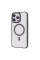 Чeхол для iPhone 15 Pro Wave Ardor Case with MagSafe (Gray)