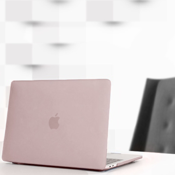 Чехол-накладка на MacBook Air 13.3" (2018-2020) DDC пластик (Matte Pink Sand)
