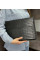 Чехол папка-конверт на MacBook Air/Pro 13.3" Leather Crocodile PU (Black)