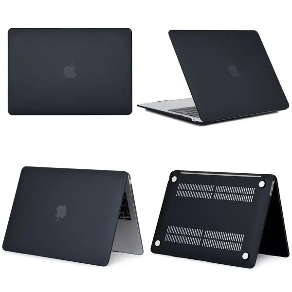 Чехол накладка для MacBook Air 13.6" (2022-2026) DDC (Matte Black)