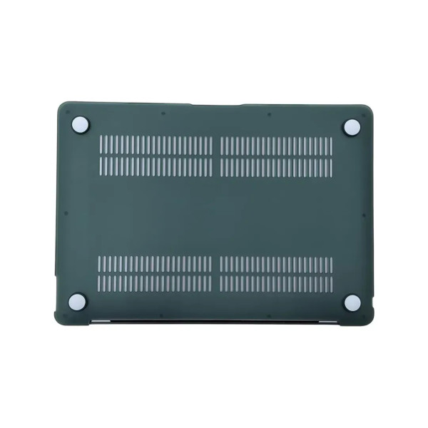 Чехол накладка для MacBook Air 13.6" (2022-2026) DDC (Матте Dark Green)