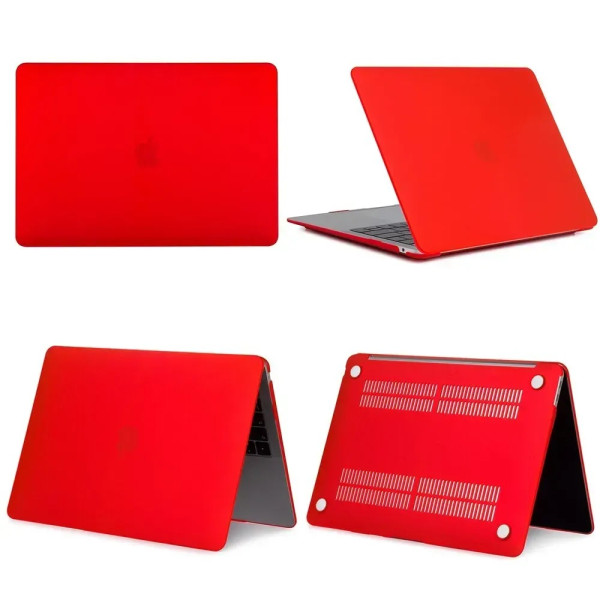 Чехол накладка для MacBook Air 13.3" (2018-2020) DDC (Matte Red)