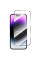 Захисне скло для iPhone 15 Pro Max - Full Screen ACHILLES 9H (Black)