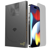 Защитное стекло для iPhone 13 Pro Max/14 Plus iLera DeLuxe Frosted FullCover Glass