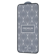 Защитное стекло Proove Premium iPhone 15 Pro Max (black)