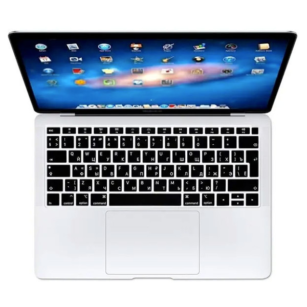 Силиконовая накладка на клавиатуру для MacBook Air 13.3" 2018-2019 (A1932) EU